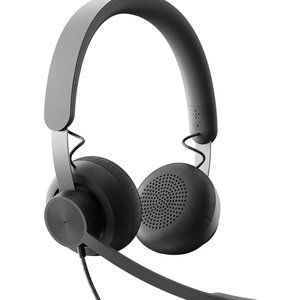 Logitech Wired Noise Cancelling Headset Graphite Black